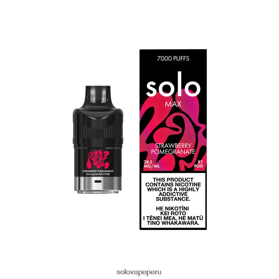 Solo MAX vaina granada de fresa TR068484 | Solo Cigarrillo